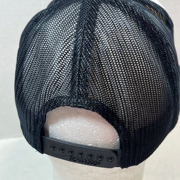 Florida State Flag Trucker Hat Baseball Cap Hat Adjustable Black Mesh - Picture 5 of 8